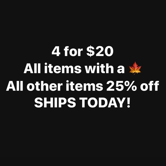 Other - 🍁Any Item with a Leaf🍁 Today Only